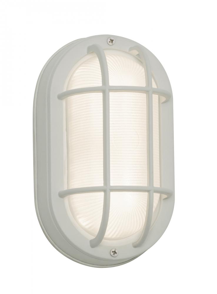 Cape LED Outdoor Sconce - White