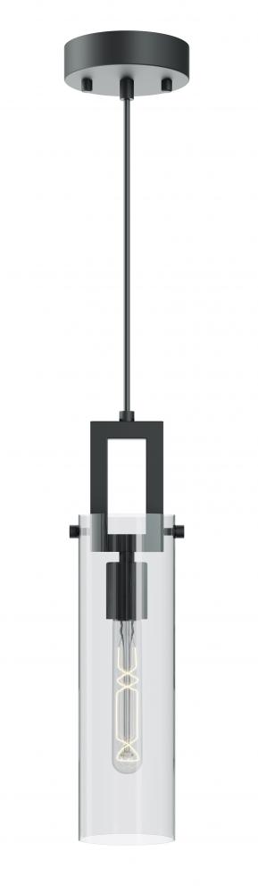 Houston 04'' Med Base Pendant,120V,BK