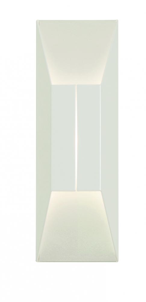 Summit LED Sconce - 120-277V - White/Silver