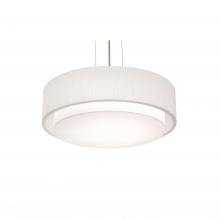 AFX Lighting, Inc. SAP1824LAJUDBK-LW - Sanibel 18'' LED Pendant - BK and LW