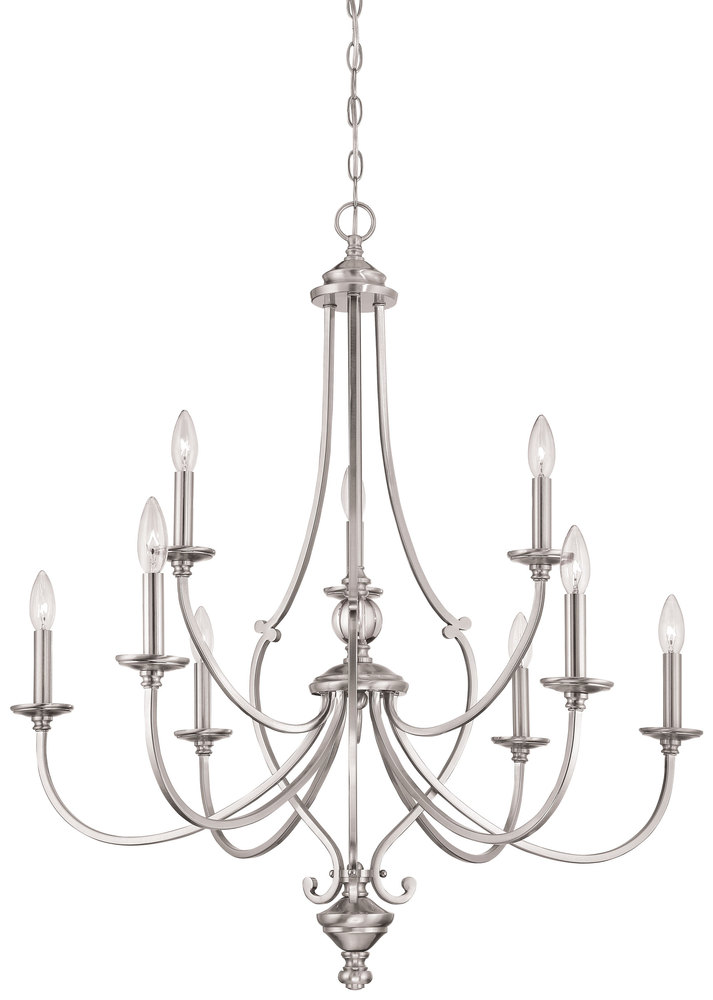 9 LIGHT CHANDELIER