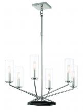 Minka-Lavery 2495-572 - 6 LIGHT CHANDELIER