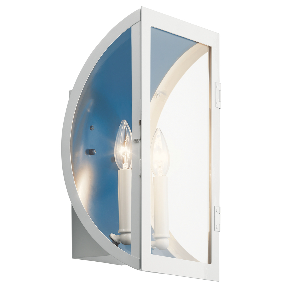 Narelle™ 15" 2 Light Wall Light White