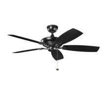 Kichler 310192SBK - 52 Inch Canfield Patio Fan