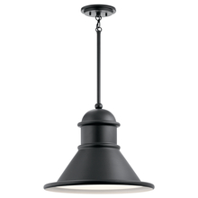 Kichler 49777BK - Outdoor Pendant 1Lt