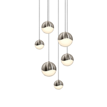 Sonneman 2915.13-AST - 6-Light Round Assorted LED Pendant