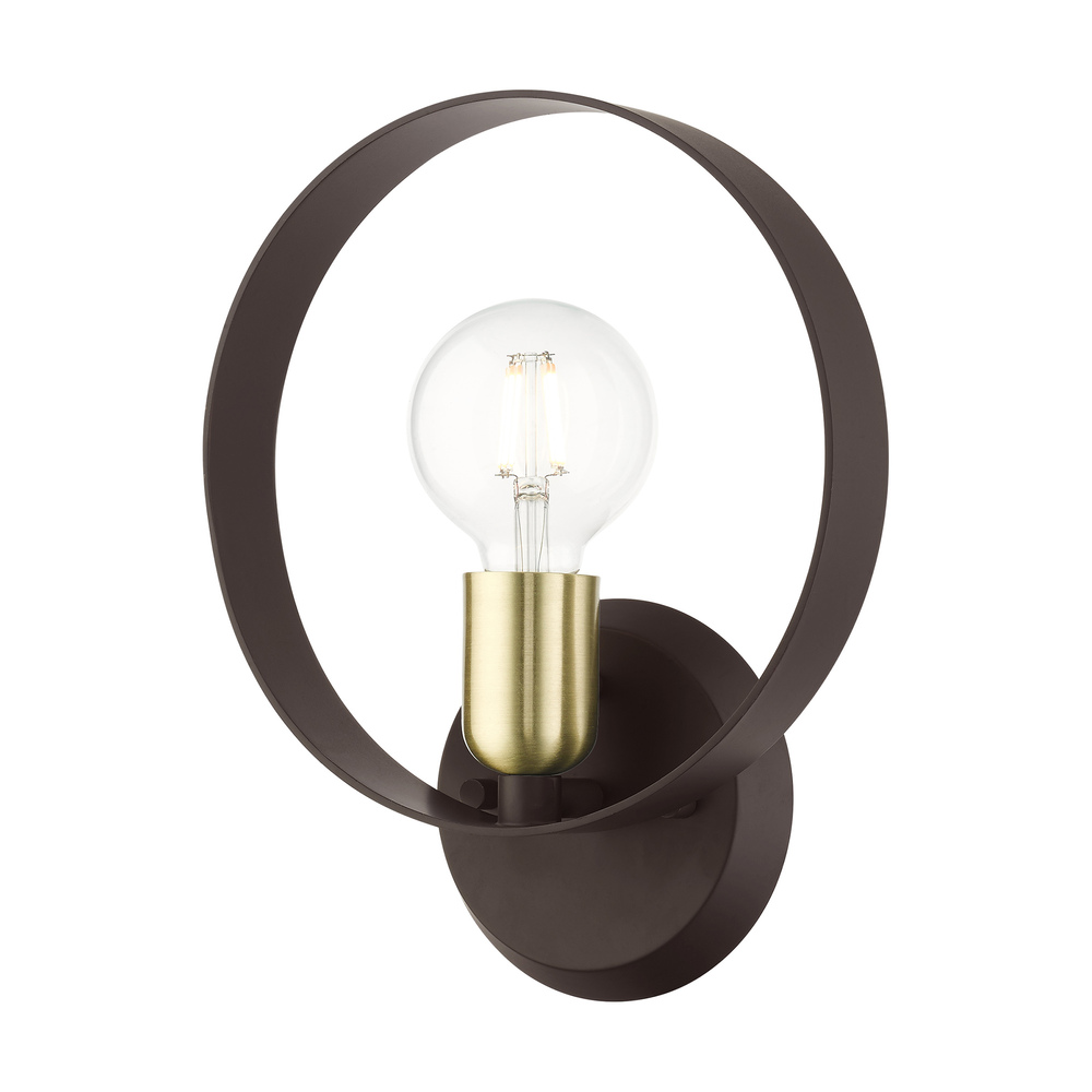 1 Lt Bronze ADA Single Sconce