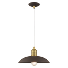 Livex Lighting 41193-07 - 1 Lt Bronze Mini Pendant