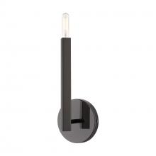 Livex Lighting 46980-46 - 1 Light Black Chrome ADA Sconce