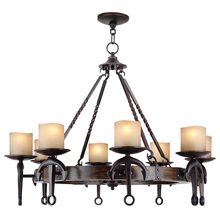 Livex Lighting 4868-67 - 8 Light Olde Bronze Chandelier