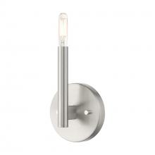 Livex Lighting 51171-91 - 1 Light Brushed Nickel ADA Sconce