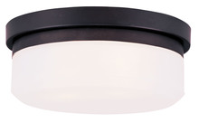 Livex Lighting 7390-07 - 2 Light Bronze Ceiling Mount