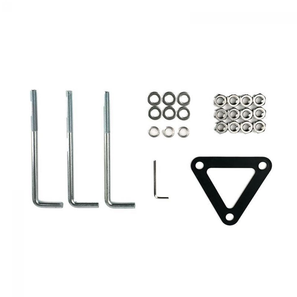 G2 BOLLARD ROUND REPLACEMENT ANCHOR BOLTS & MOUNTING PLATE