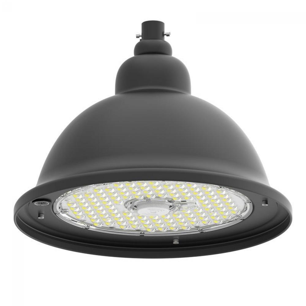 DECORATIVE AREA BELL MODEL A 16in 50/80/100W 30/40/50K 130LM/W 100-347V BLACK