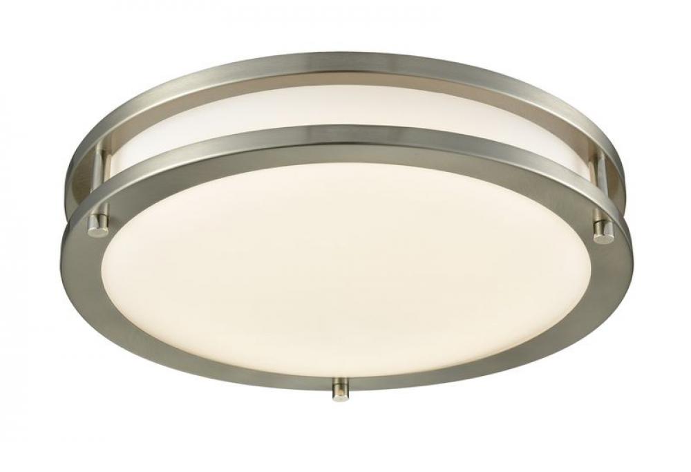 FLUSH MOUNT DISK LIGHT, 16 IN., 25W, 120V, 4000K, ETL, ES