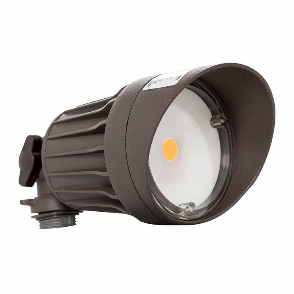 WEATHERPROOF LED ROUND FLOOD HEADS, 120V