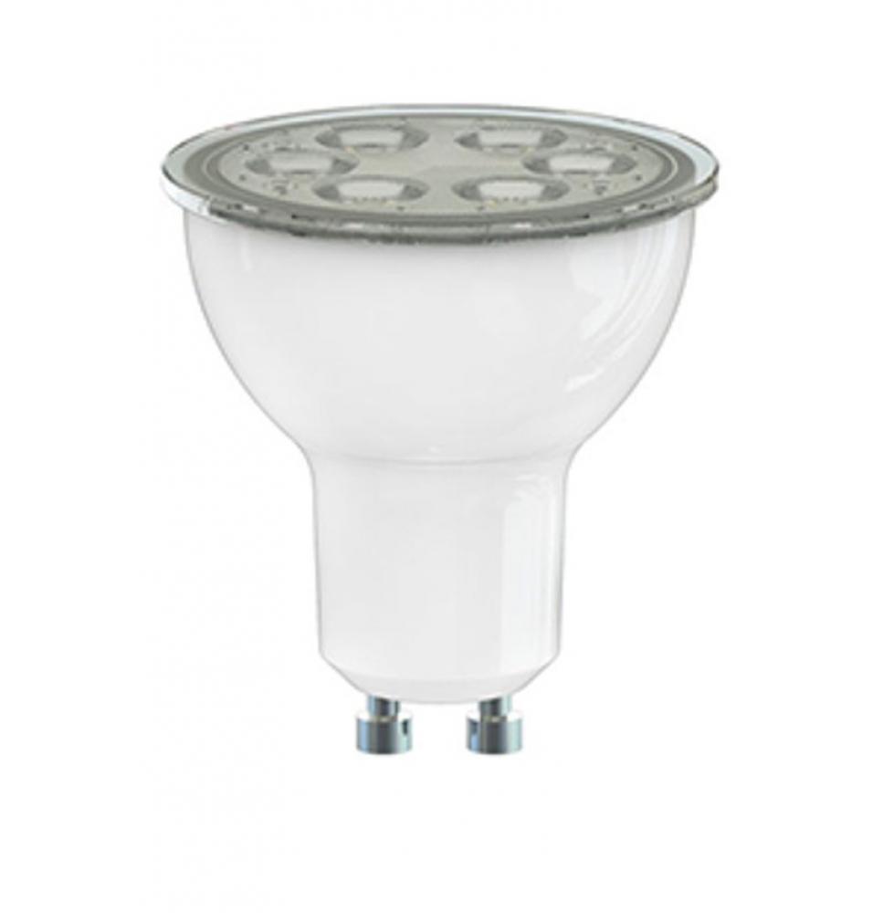 GU10, 120V, 7.5W SMD, 3000K, 600L, CRI83, 300 ANGLE, Dimmable, UL ENERGY STAR