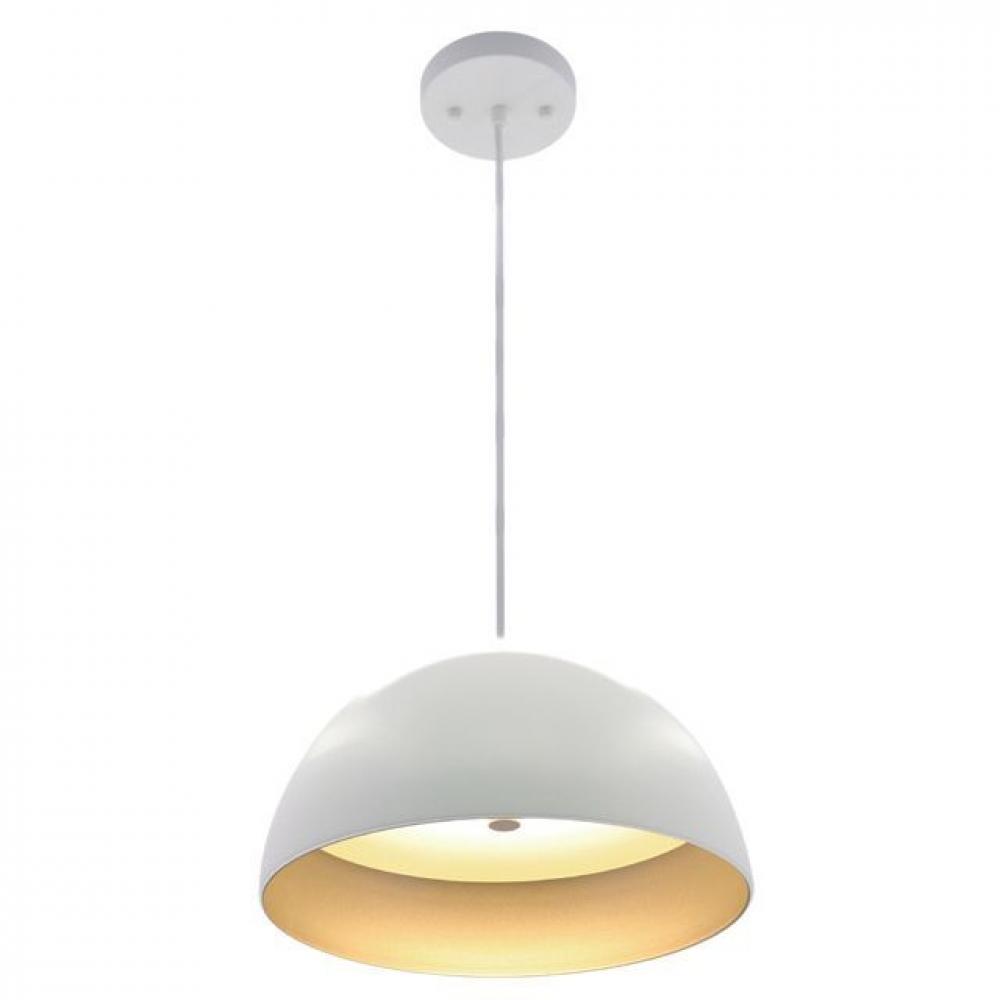 20in INTEGRATED LED MODERN DOME PENDANT 40W 2250LM C90 5CCT 27/30/35/40/50K WH/SIL