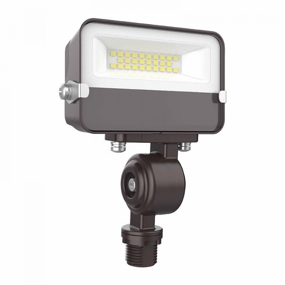 COMPACT FLOOD LIGHT 15W 120V 1600LM, 30K, KNUCKLE