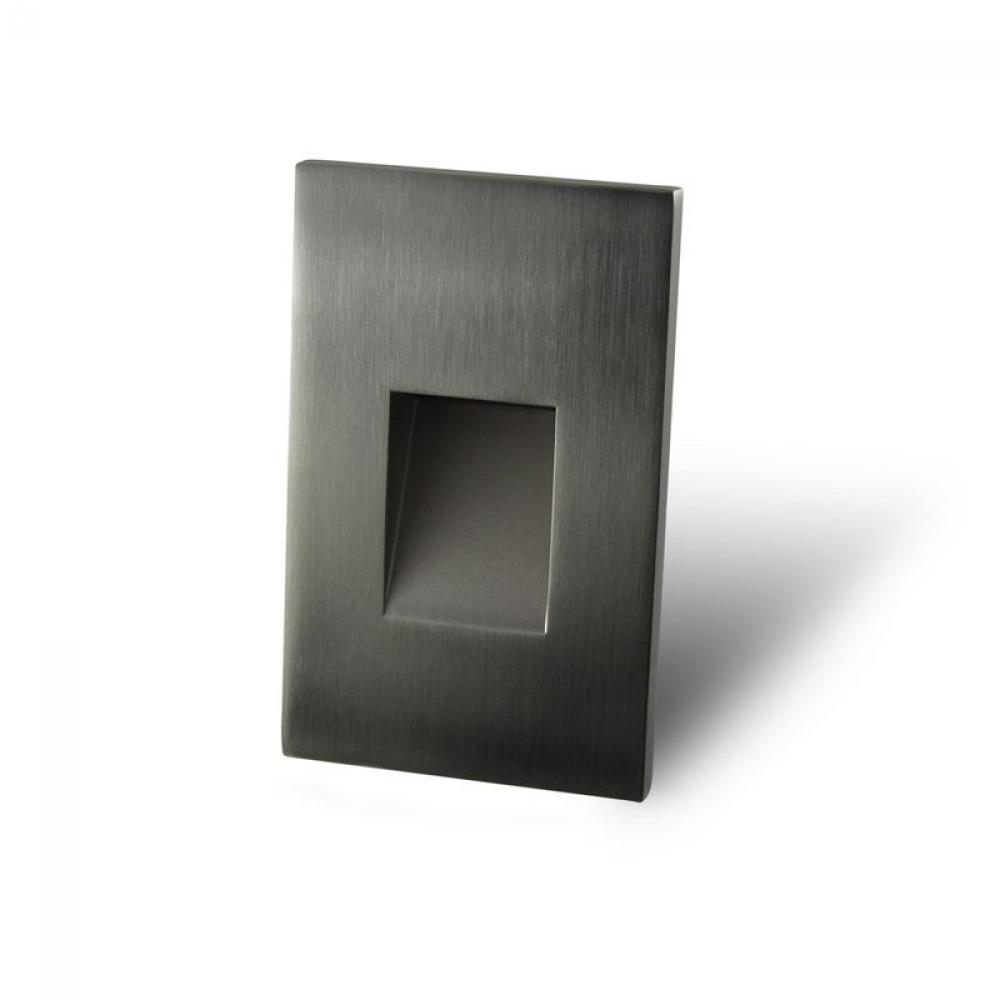 VERTICAL RECESSED TRIM , BRUSHED NICKEL