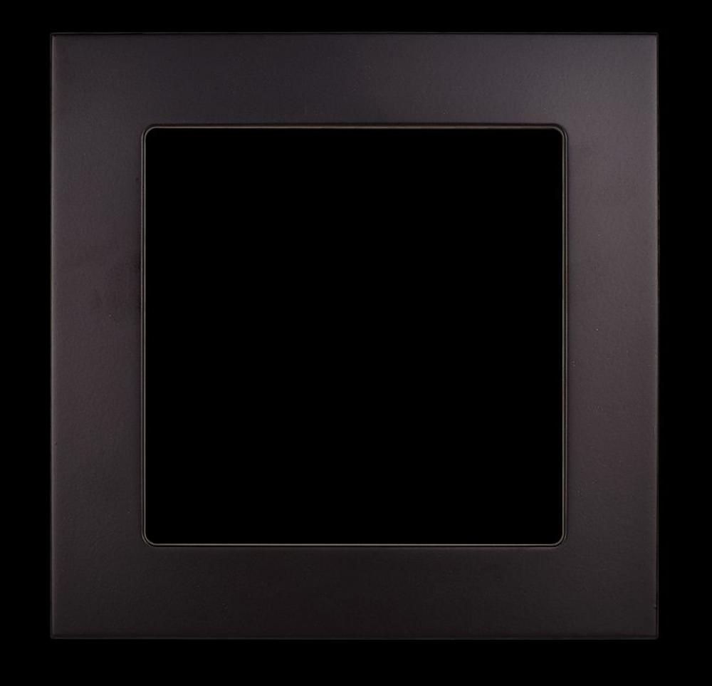 6 INCH SQUARE TRIM FOR SSL6 SERIES. BLACK