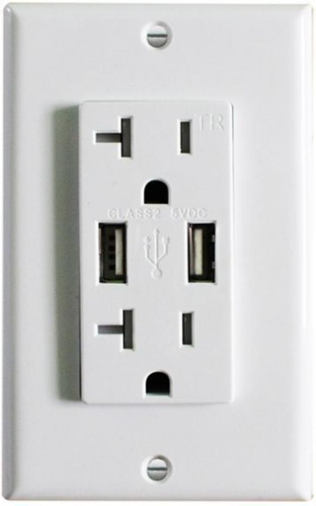 2 VERTICAL USB PORT 5V DC