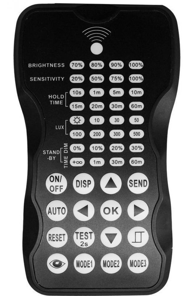 REMOTE CONTROL FOR MOTION SENSORS