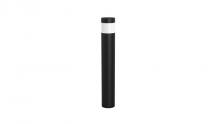 Westgate MFG C1 BOL-42-R-C-F-MCTP-BK - BOLLARD 42in ROUND FLAT TOP ADJ. 12-22W 30/40/50K, BLACK