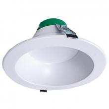 Westgate MFG C1 CRLE8-HO-34-52W-MCTP-WH - BUILDER SERIES SNAP-IN COMM. RECESSED LIGHT 8in HIGH OUTPUT 34-52W 3CCT WHT