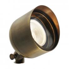 Westgate MFG C1 LD-001-BZ - DIRECTIONAL LIGHT, 12V/50W MAX, SOLID BRASS, PAR36, ANTIQUE BRONZE, W/ 3FT. CABLE & N/M SPIKE