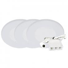 Westgate MFG C1 PL12-3KIT-40K-WH - 12V 3-PACK KIT SLIM PUCK LIGHT, ETL, 4000K, WHITE