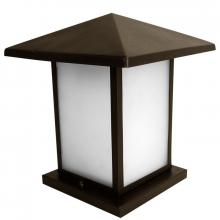 Westgate MFG C1 PML-S-MCT-ORB - SMALL PIER-MOUNT 6in BASE 9in HEIGHT, 12W 30/40/50K OIL-RUBBED BRONZE