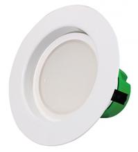 Westgate MFG C1 RDL4-50K-WP - 4" LED DOWNLIGHT, CRI90, 12W, 650 LUMENS, DIMMABLE,5000K, E26 ADAPTER INCLUDED, WET LOCA...