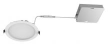 Westgate MFG C1 RSLC6-BF-30K - 120/277V 6in BAFFLE ROUND SLIM PANEL LIGHT, 900LM 30K, 90 CRI, 0-10V, UL ES JA8