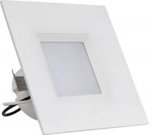 Westgate MFG C1 SDL4-BF-30K - 4" LED SQUARE DOWNLIGHT, CRI90, 9W, 625 LUMENS, DIMMABLE, 3000K, E26 ADAPTER INCLUDED, WET LOCA.