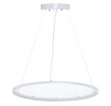 Westgate MFG C1 SRPL-40W-40K-D - LED SUSPENDED UP/DOWN CLEAR ROUND PANEL LIGHT