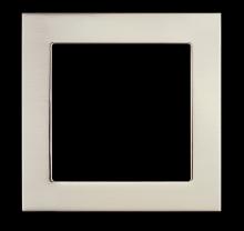 Westgate MFG C1 SSL6-TRM-BN - 6 INCH SQUARE TRIM FOR SSL6 SERIES. BRUSHED NICKEL