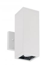 Westgate MFG C1 WMCS5-UDL-MCT-WH-DD - 5in SQ WALL CYL. UP/DOWN LIGHT 40W 30K/40K/50K DUAL DIM. - WHITE