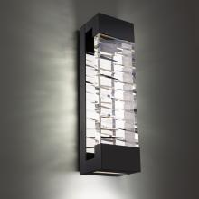 Schonbek Beyond BWSW21332-BK - Labrynth 32in LED 3000K/3500K/4000K 120V-277V Outdoor Wall Sconce in Black