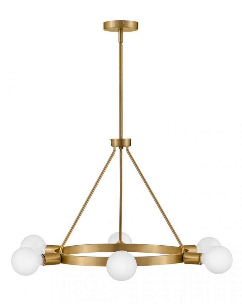 Medium Single Tier Chandelier