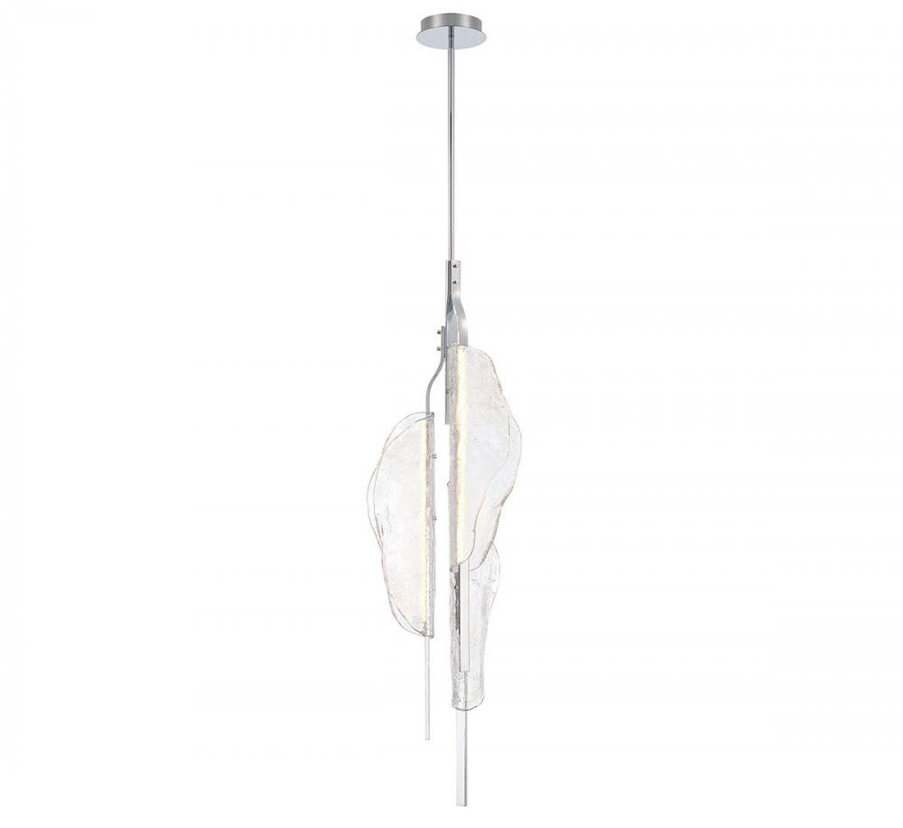 Savona, 3 Light LED Chandelier, Clear