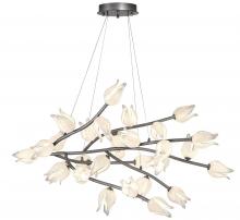 Lib & Co. US 12086-042 - Belluno, 29 Light LED Chandelier, Brushed Vintage Grey