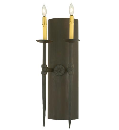 9.5"W Warwick 2 LT Wall Sconce