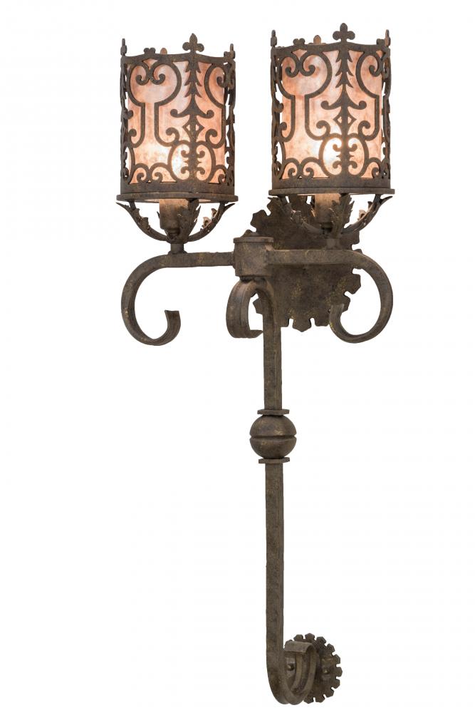 16"W Oskar 2 LT Wall Sconce