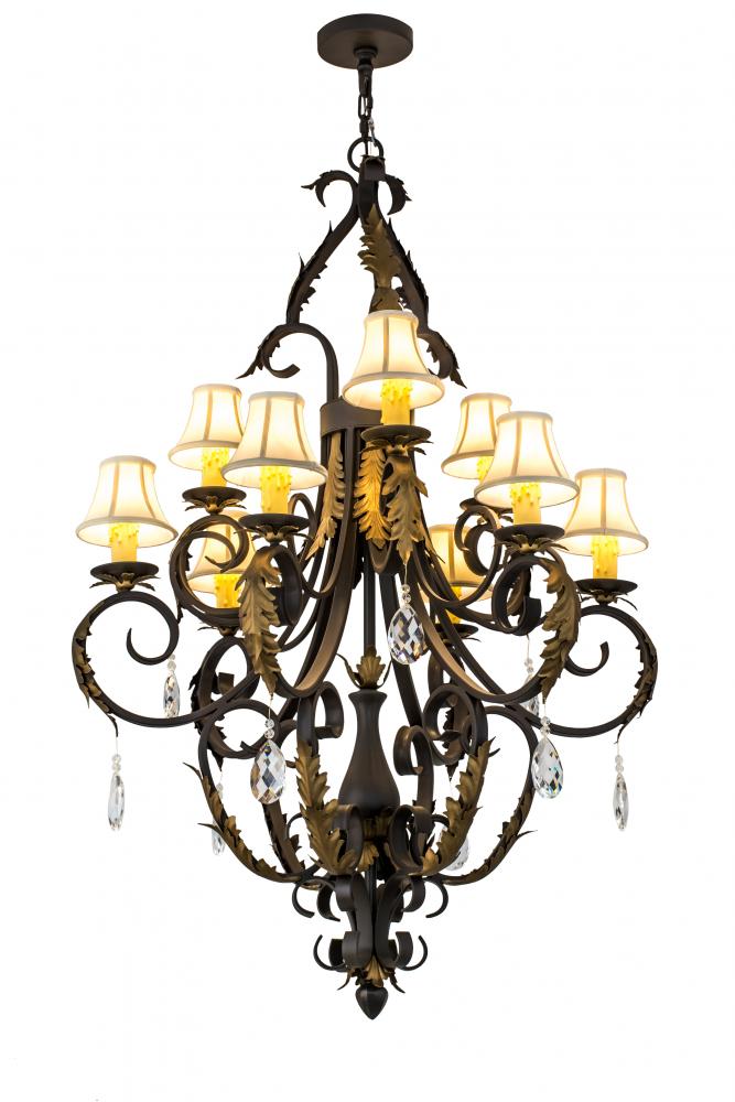 36"W Ingrid 9 LT Chandelier