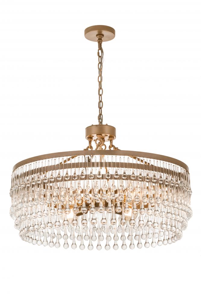 35"W Corsica Chandelier