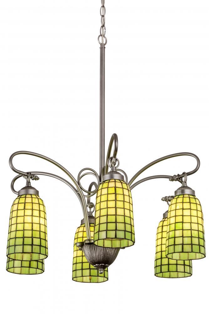 26" Wide Terra Verde 6 Light Chandelier