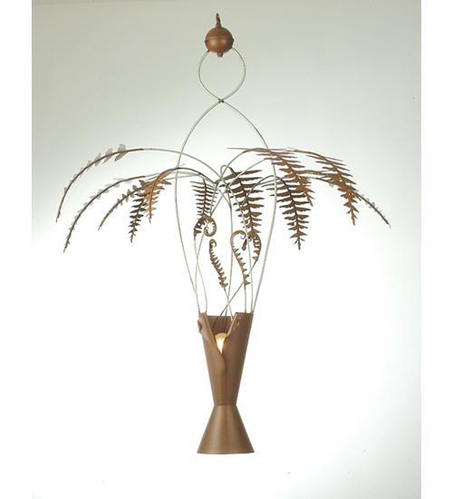 36" Wide Fern Pendant