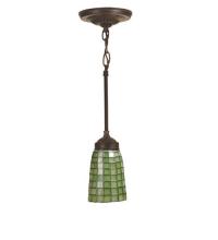 Meyda Green 102091 - 5" Wide Terra Verde Mini Pendant