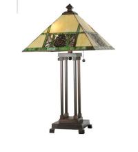 Meyda Green 103380 - 24" High Pinecone Ridge Table Lamp